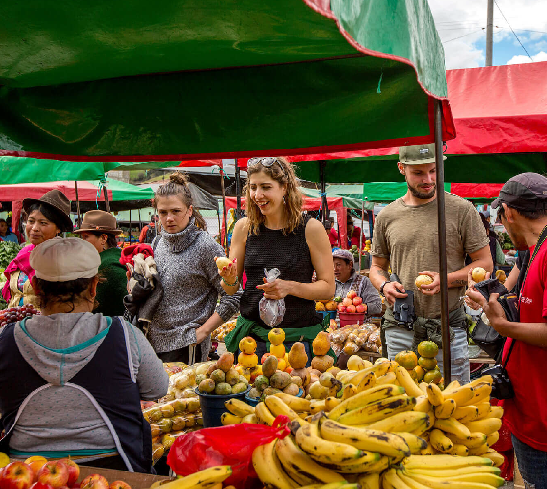 Woman selecting fresh fish